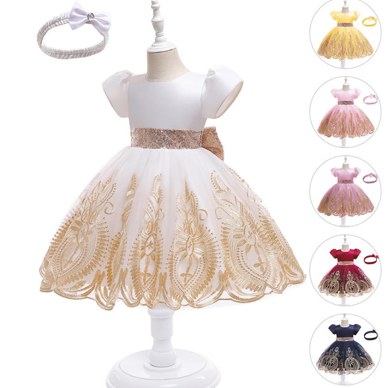 Lace Kids Kleider für Mädchen elegant 10 Jahre alte Kinder Ballkleid Hochzeitsfeier Blumenmädchen \\\\ \'Prinzessin Dress Up up