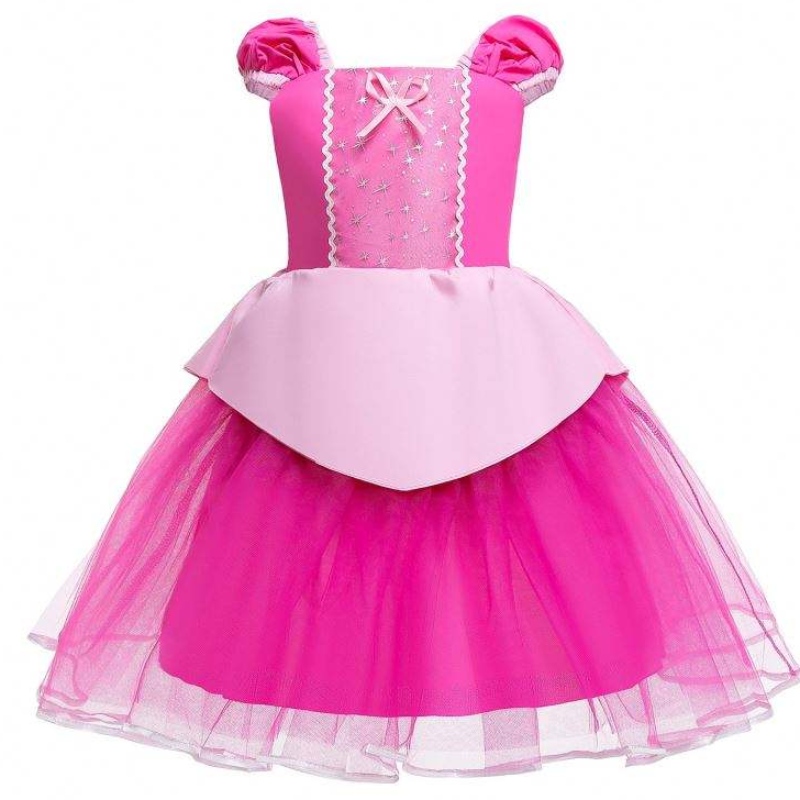 Kinderparty Dornröschen Aurora Prinzessin Kleid Kostüme