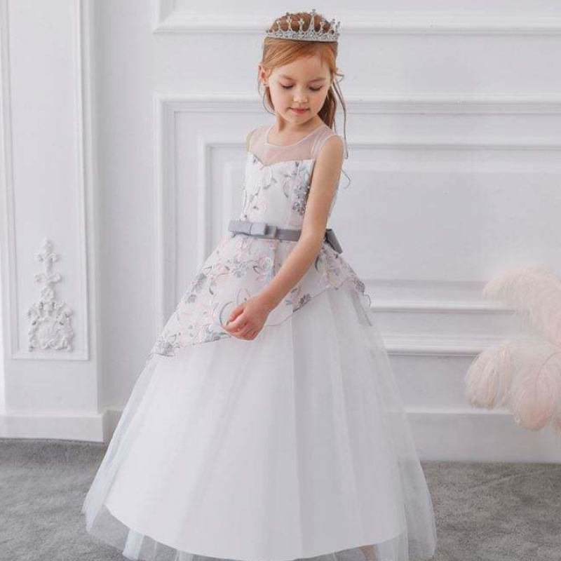 Hochwertiges langes Kleid für Geburtstag Prinzessin Ballkleid Mode Girl \'s Kleid LP-250