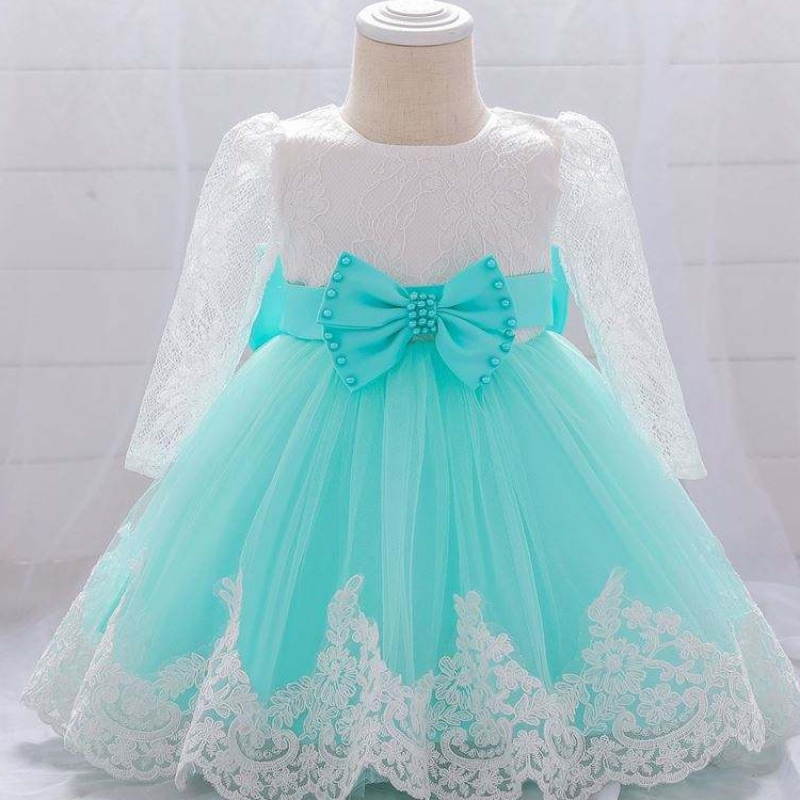 Baige Little Girl Kleidung Neugeborene Baby Hochzeitsfeier Brautjungfernkleid für Baby Girl L1940XZ
