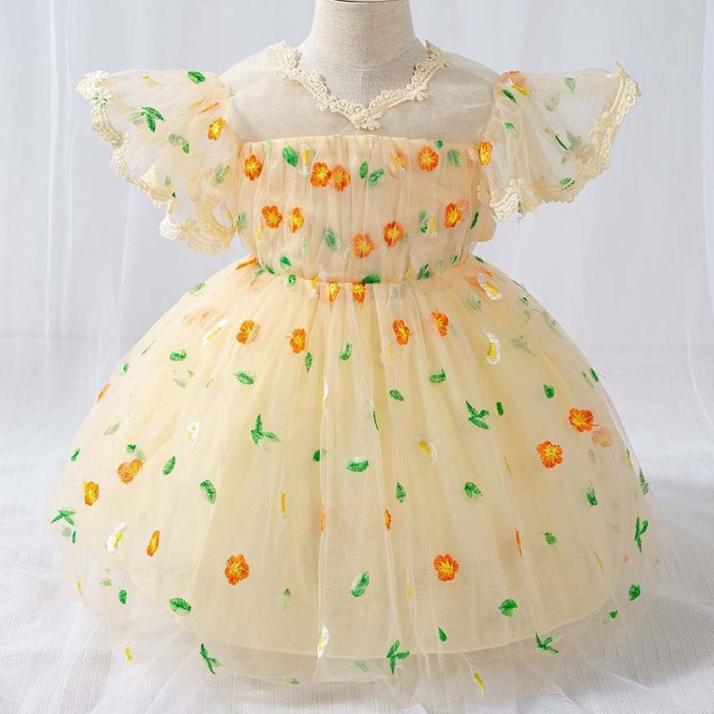 2020 Baige Kleidungsstück Baby Mädchen Prinzessin Rock Regenbogen Baby Mädchen Kleid L1948XZ