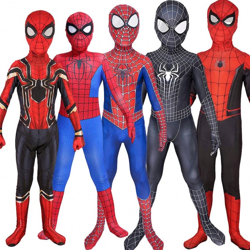 Halloween Kostüm Lieferanten Großhandel Spider-Man Kostüm Bodysuit Cosplay Party Kleidung